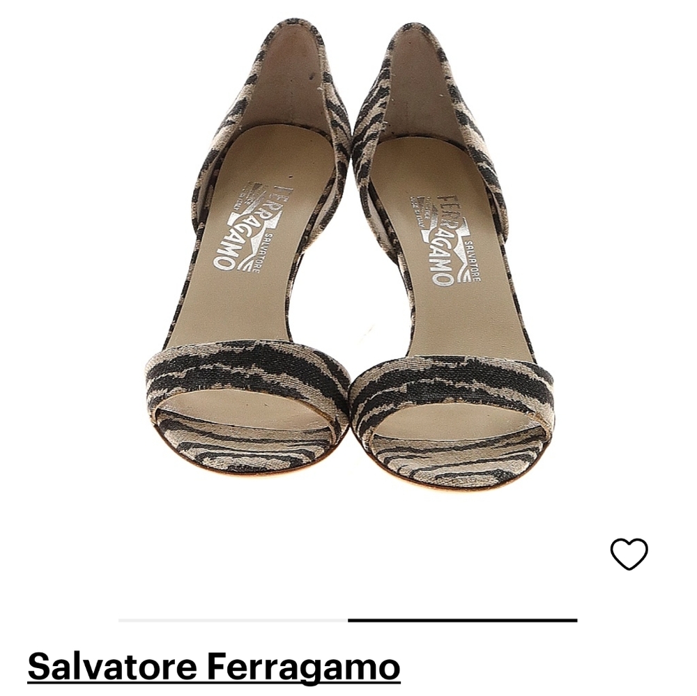 Salvatore Ferragameo sandals size 8